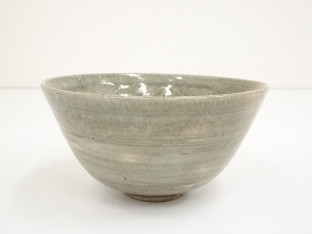 JAPANESE TEA CEREMONY / MISHIMA TEA BOWL / CHAWAN 